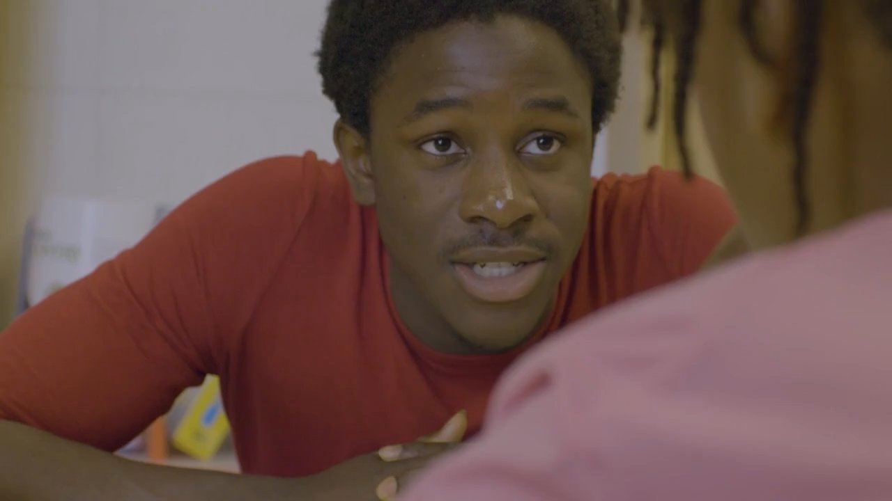 BIPOC youth apprentices teaching in a classroom